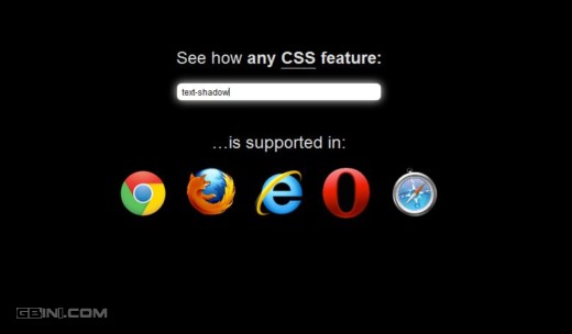 CSS3浏览器在线兼容查询工具 - Browser Support